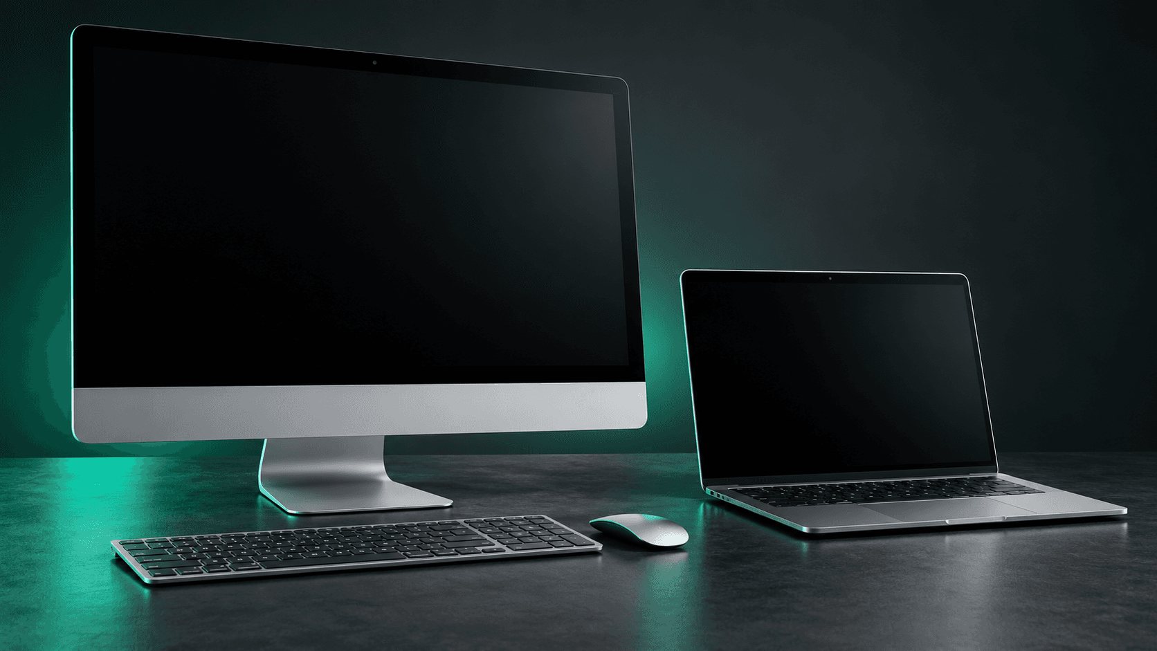 A slim aluminium all-in-one computer and laptop