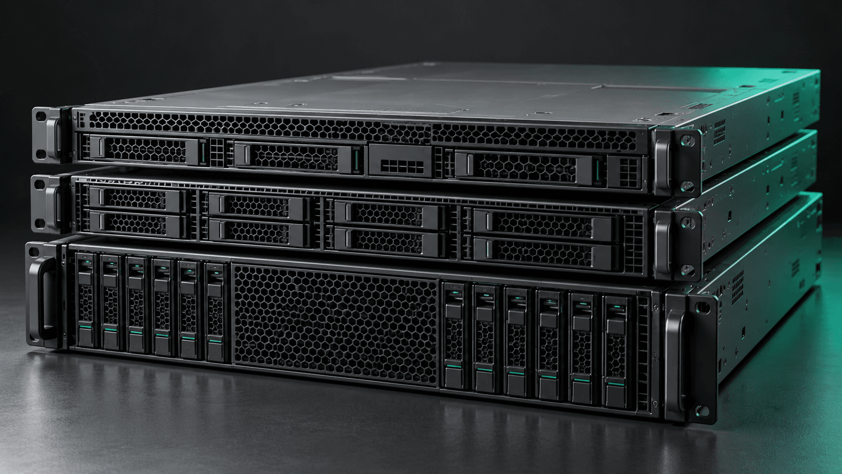 Rack-mounted servers